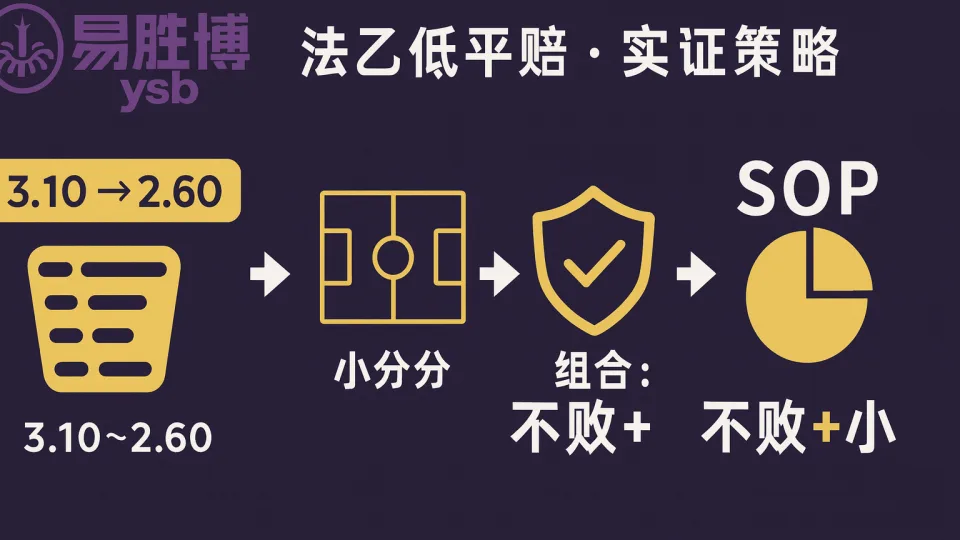 法乙低平赔的实证策略：基于易胜博 3.10~2.60 终盘