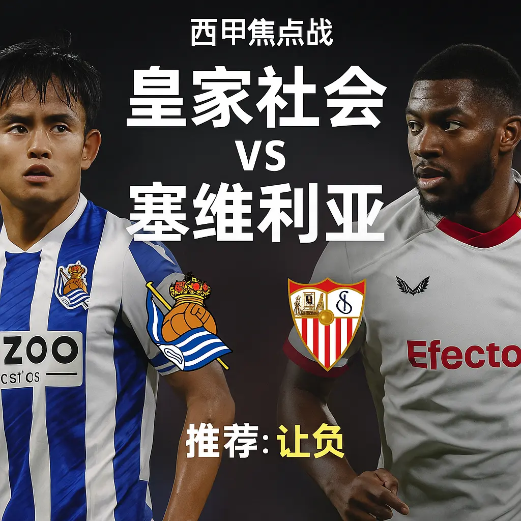 西甲焦点战 皇家社会主场迎战塞维利亚 客队有望不败而归