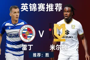 英锦赛推荐:雷丁VS米尔顿——主场稳健,蓝军有望小胜过关