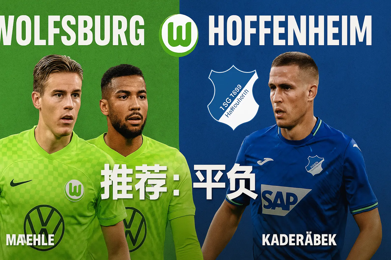 德甲推荐：沃尔夫斯堡 VS 霍芬海姆 —— 防线危机与效率对决的较量