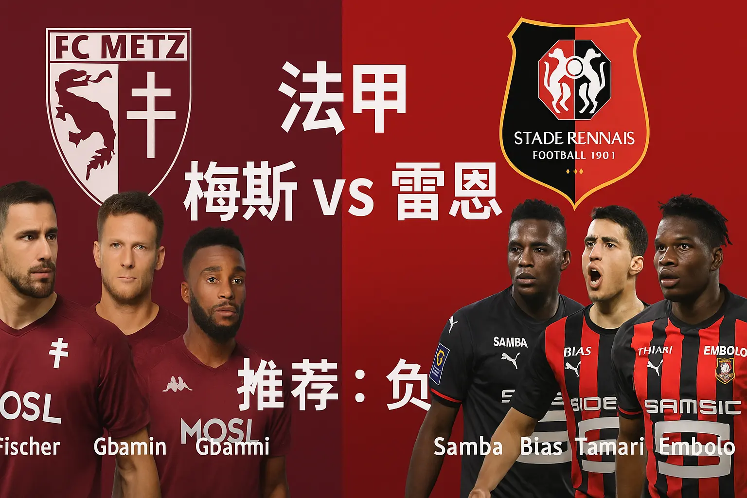 法甲焦点对决|梅斯 vs 雷恩|实力差距明显 雷恩客场更具稳健胜率