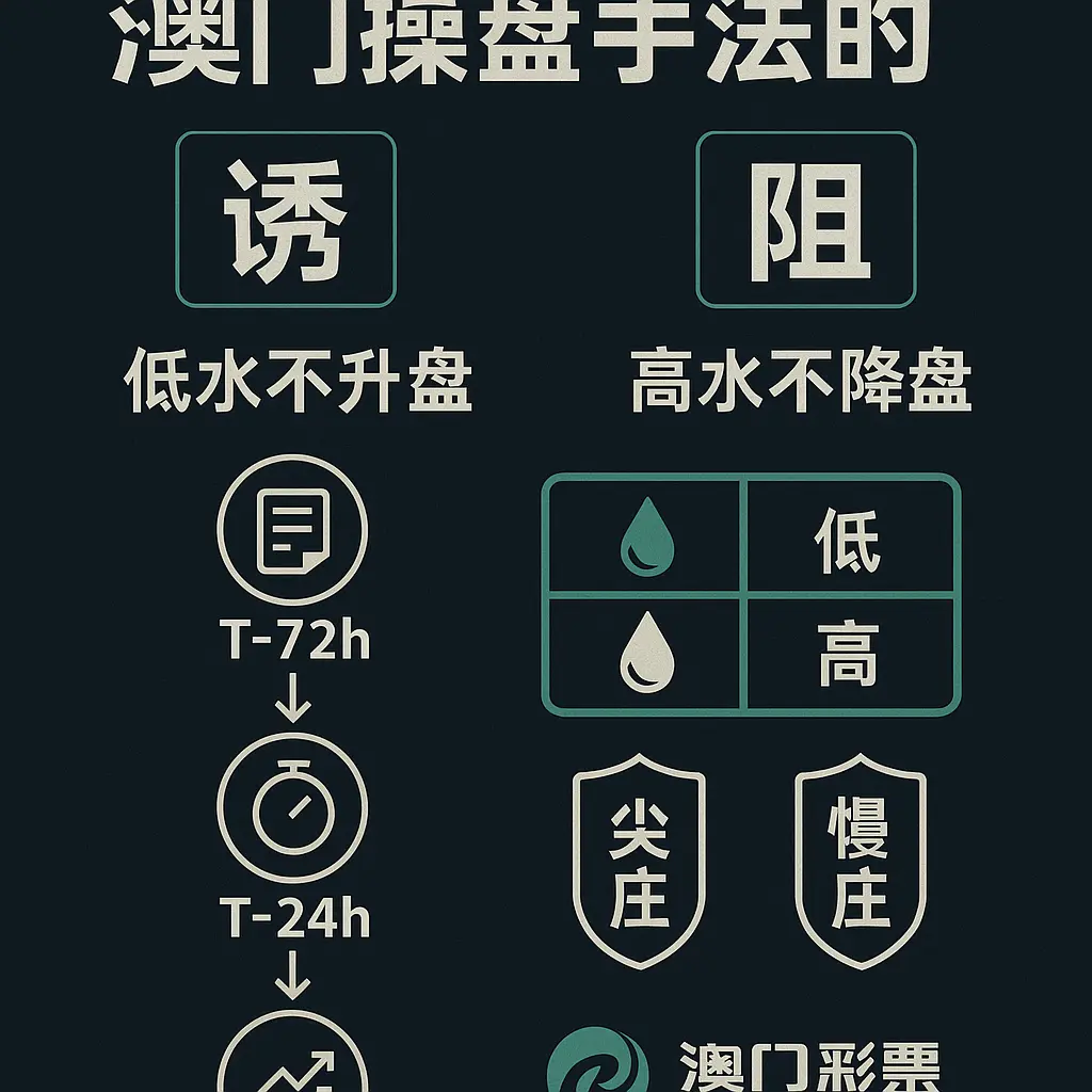 看透澳门操盘手法的“诱”与“阻”：上手就能用的完整实战文