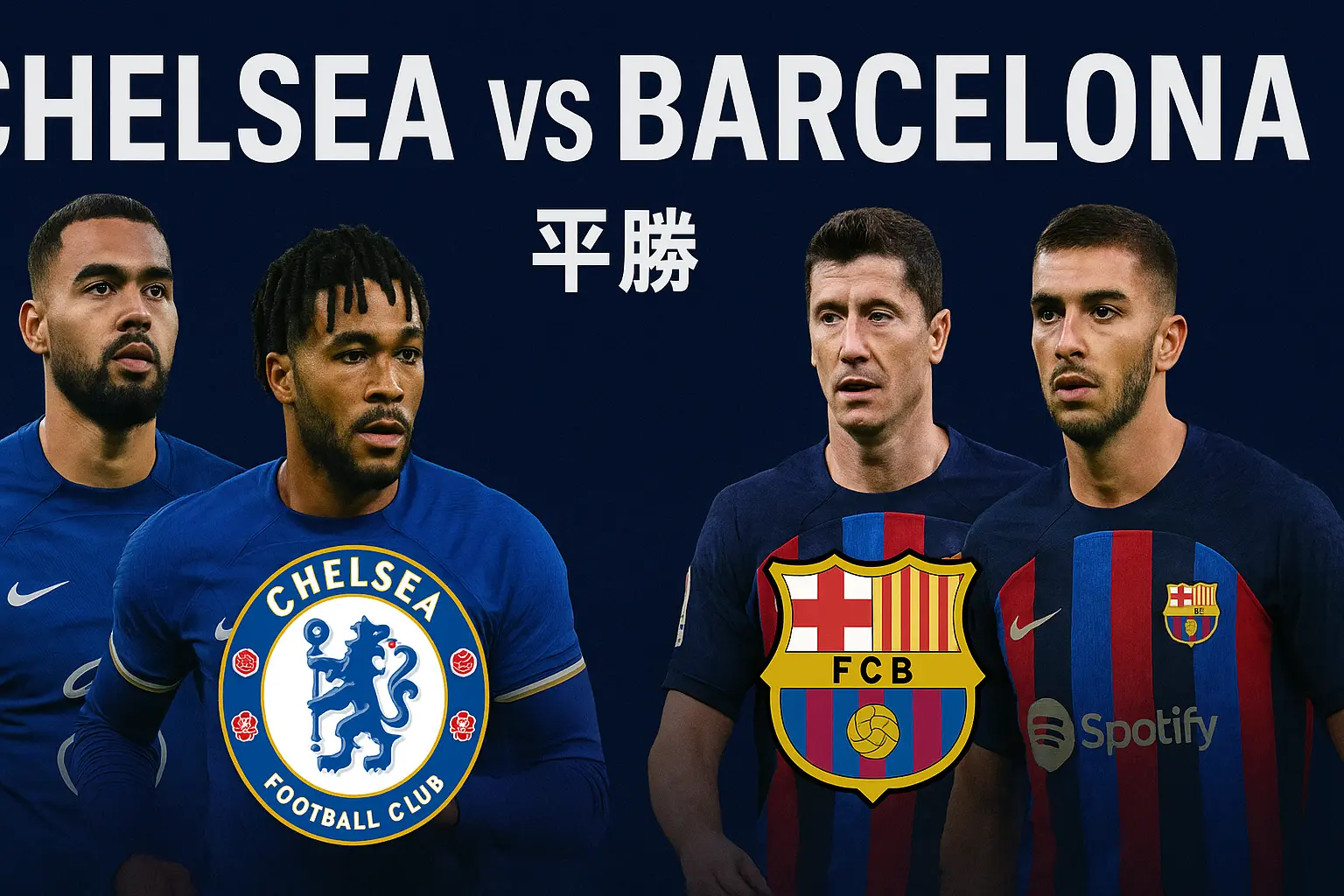 欧冠焦点大战:切尔西 VS 巴塞罗那 本场蓝军更稳,巴萨中场伤情成最大隐患