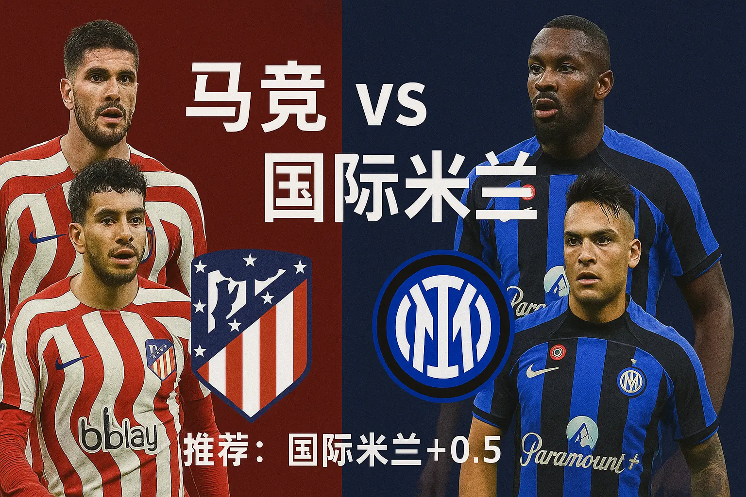 欧冠推荐:马竞 vs 国际米兰 本场焦点在伤病影响与攻守平衡