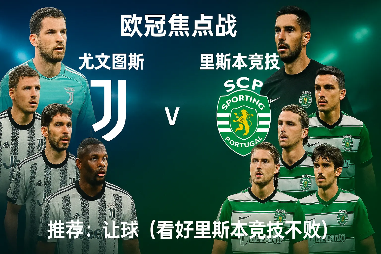 欧冠推荐:尤文图斯VS里斯本竞技——老妇人伤病困扰,葡超新贵或再爆冷门