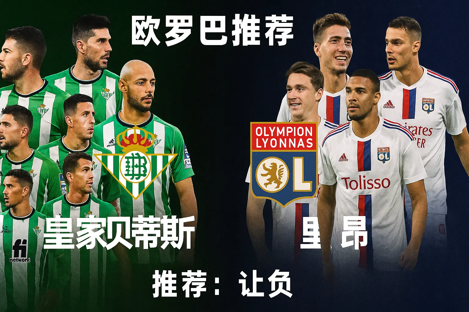 欧罗巴推荐|皇家贝蒂斯 VS 里昂:主场压力山大,法甲劲旅有望提前出线