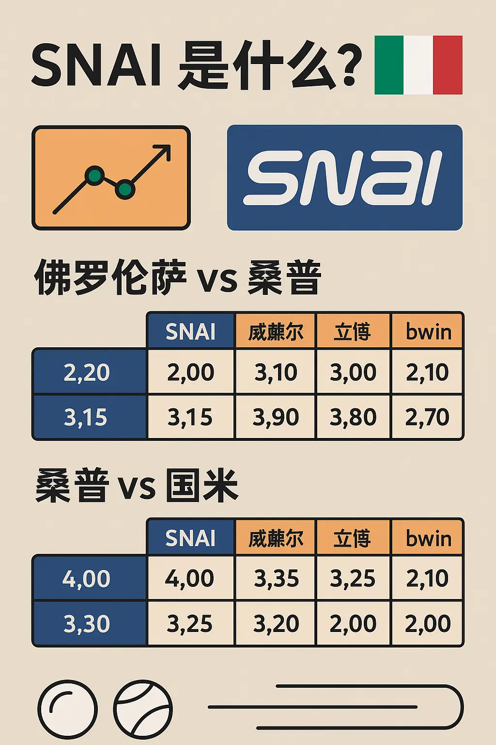 为什么SNAI能帮你看懂意甲欧赔？