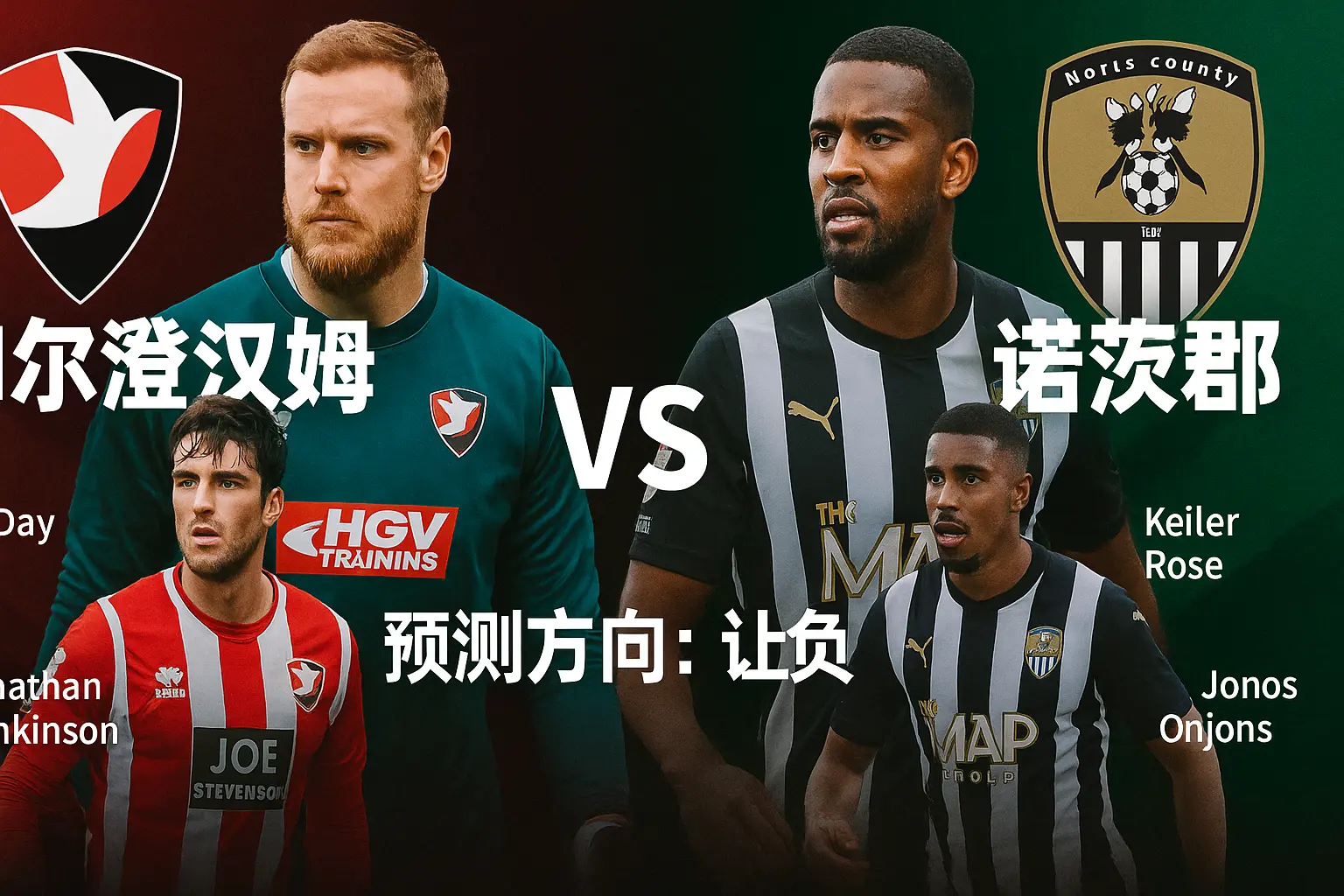 英乙焦点战:切尔滕汉姆主场迎战诺茨郡,实力悬殊客队更具胜算