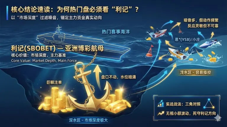 雷速 利*：SBO 市场深度怎么看，热门盘怎么做对照