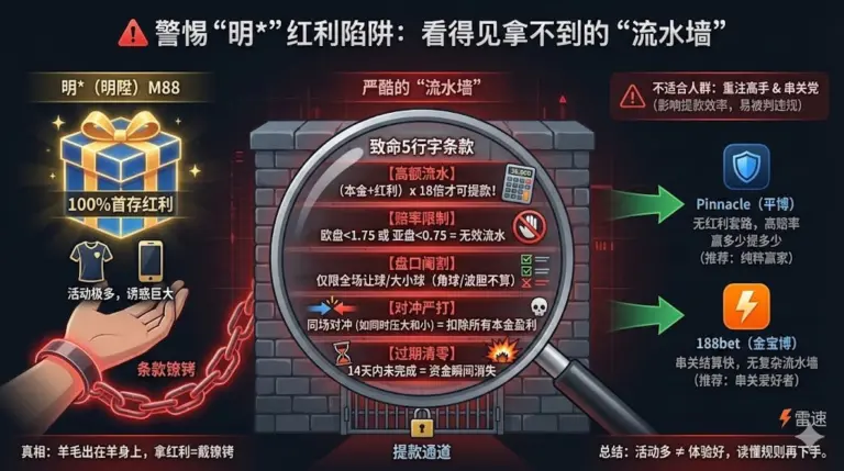 雷速 明*：活动多≠好薅，条款里最致命的 5 行字