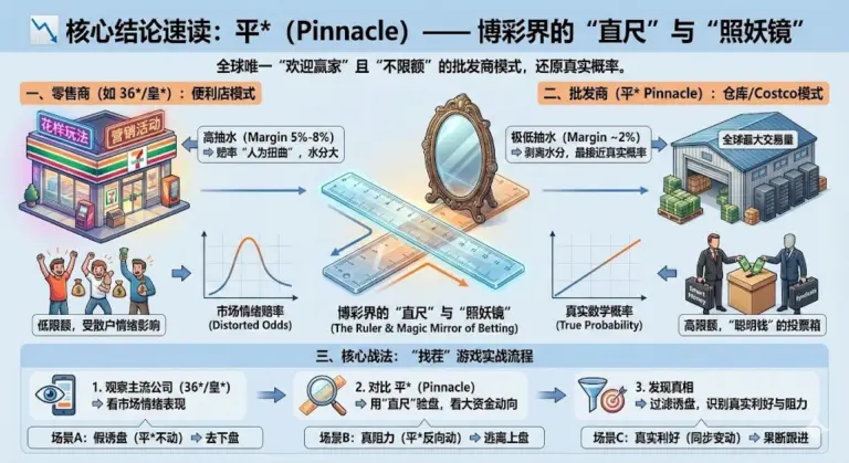 雷速 平*：Pinnacle 为什么更像“真实概率参考”