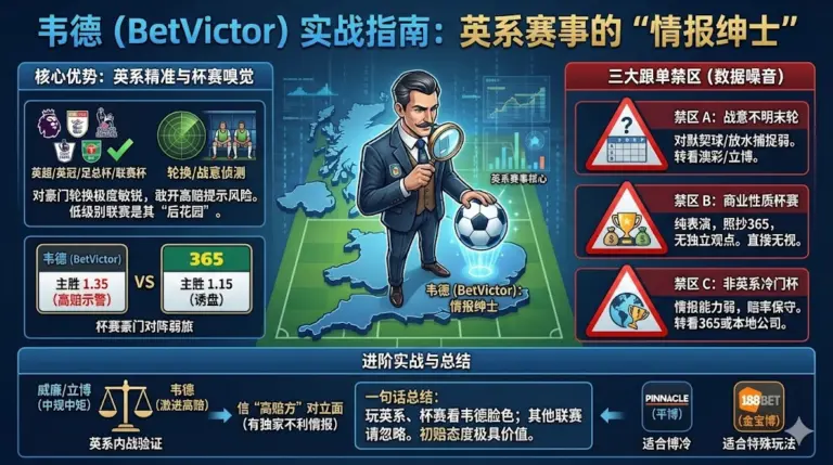 雷速 韦*：杯赛/英系赛事的赔率特征与跟单禁区