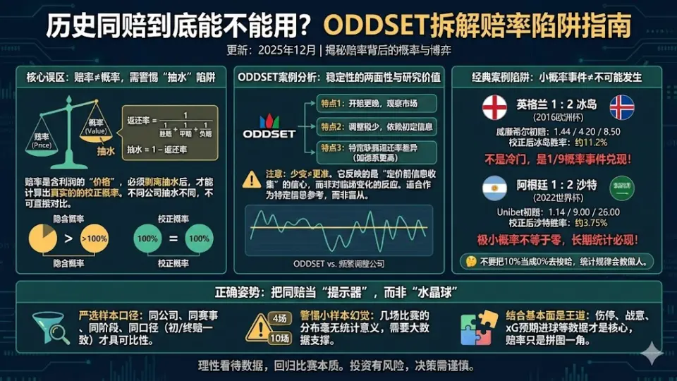 历史同赔到底能不能用?用ODDSET拆解赔率陷阱的完整指南