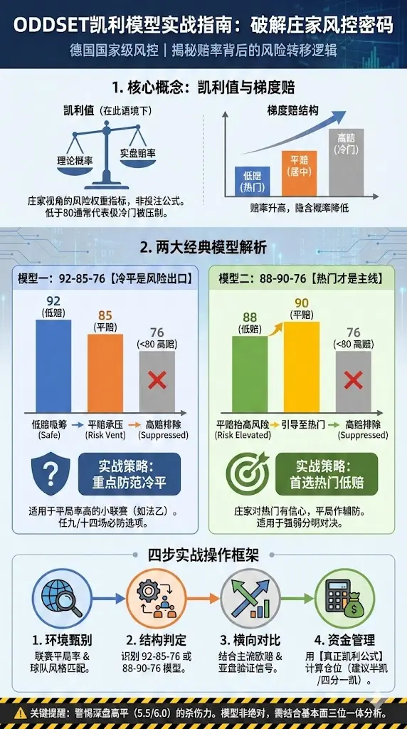 ODDSET的两个凯利模型：92-85-76与88-90-76怎么用