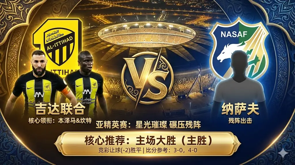 亚冠精英赛前瞻 吉达联合VS纳萨夫