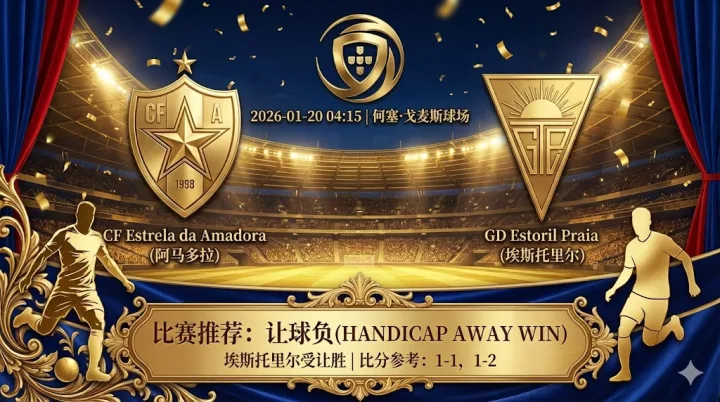 【葡超分析】：阿马多拉VS埃斯托里尔｜防线皆存隐患，看好客队全身而退