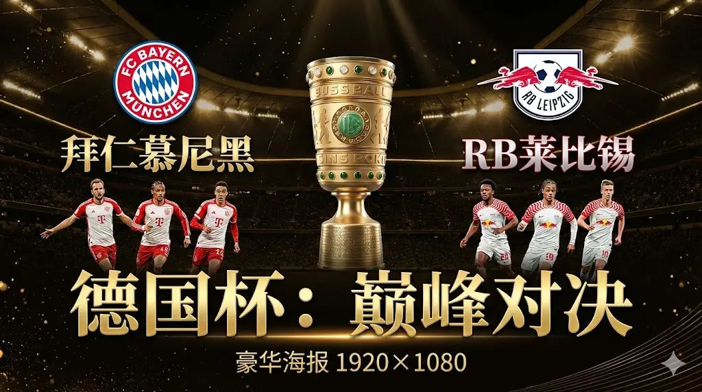 拜仁慕尼黑 VS RB莱比锡｜主场火力全开，红牛防线难挡