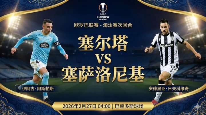 【欧罗巴分析】：塞尔塔 VS 塞萨洛尼基｜首回合客胜建立心理优势，主队进攻效率更高
