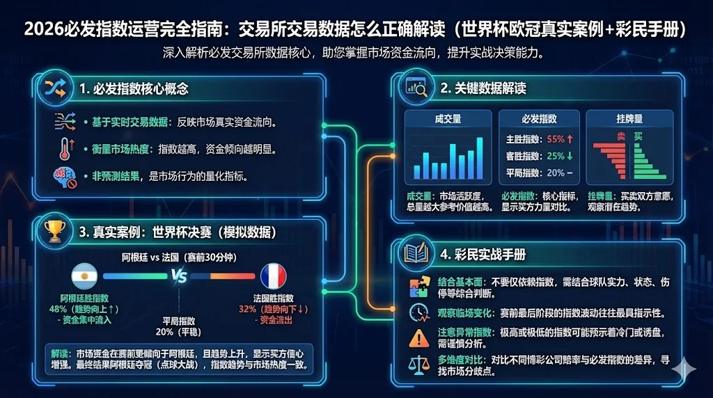 2026必发指数运营完全指南：交易所交易数据怎么正确解读（世界杯欧冠真实案例+彩民手册）