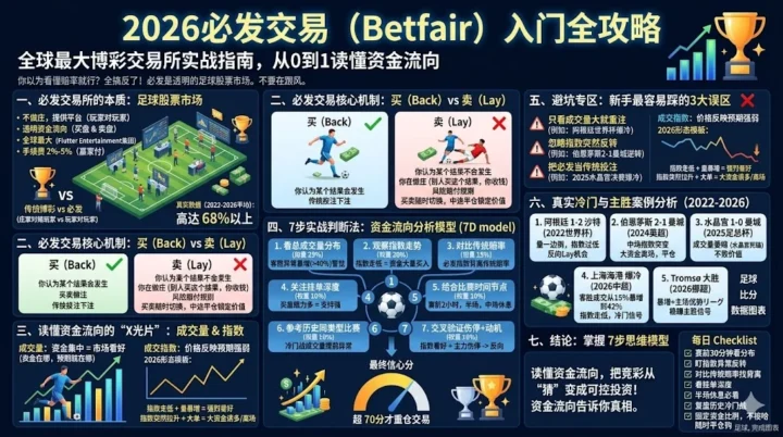 2026必发交易（Betfair）入门全攻略：全球最大博彩交易所实战指南，从0到1读懂资金流向