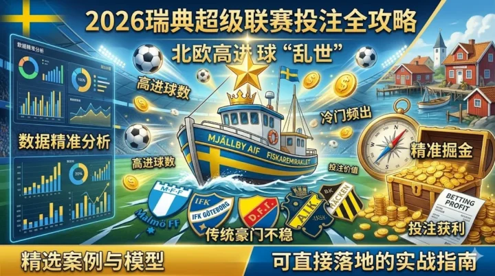 2026瑞典超级联赛投注全攻略：Mjällby渔村奇迹之后，北欧冠军“乱世”如何精准掘金