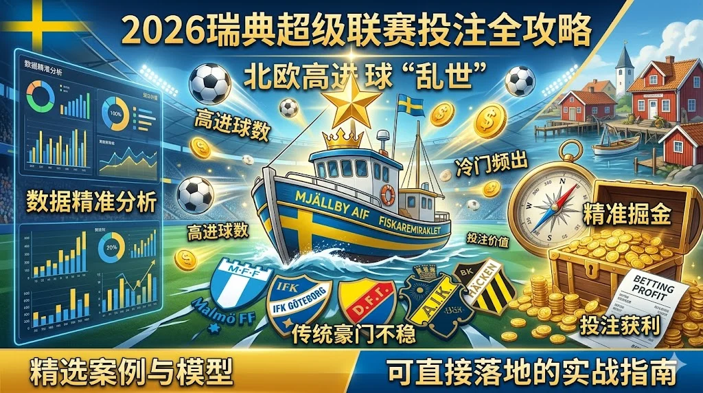 2026瑞典超级联赛投注全攻略：Mjällby渔村奇迹之后，北欧冠军“乱世”如何精准掘金