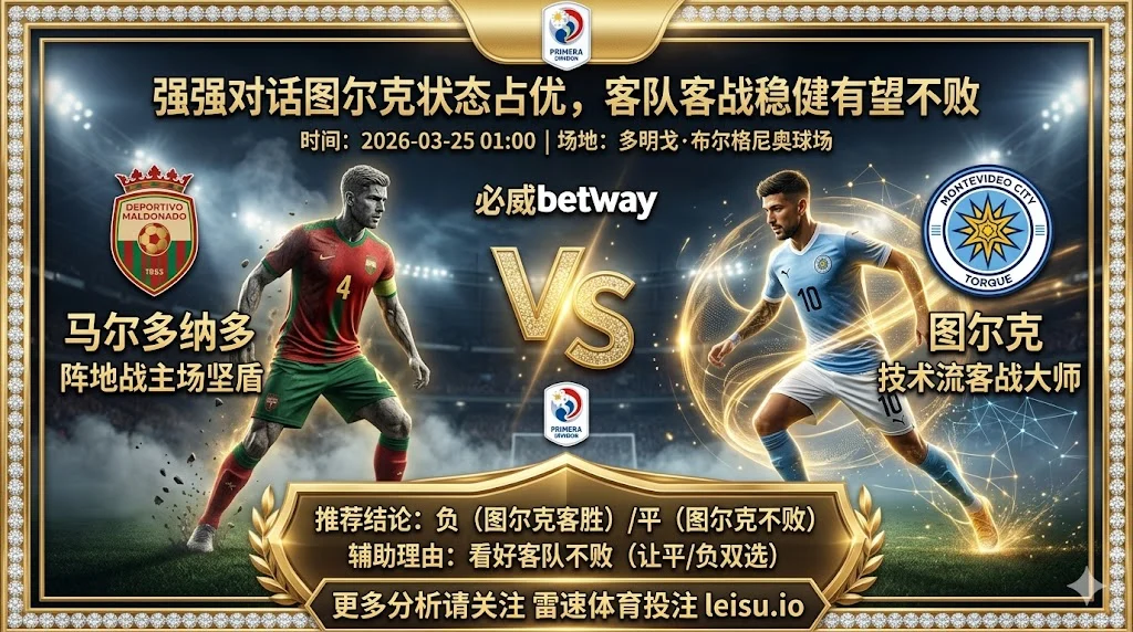 【乌拉甲分析】：马尔多纳多 VS 图尔克｜强强对话图尔克状态占优，客队客战稳健有望不败