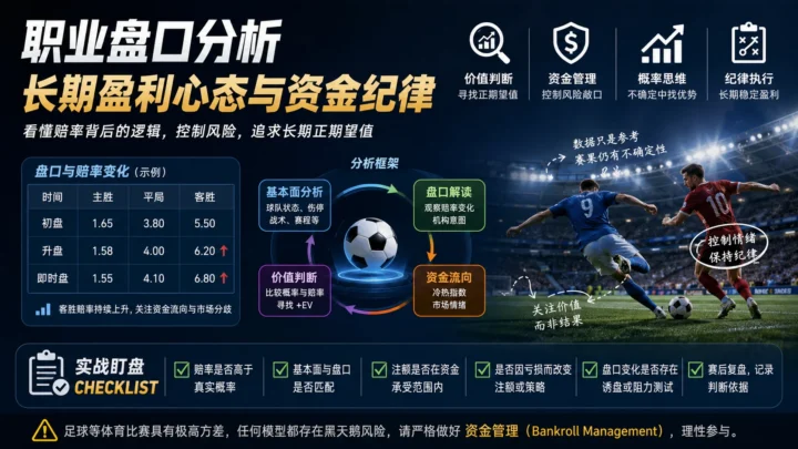 职业盘口分析的长期盈利心态与资金纪律