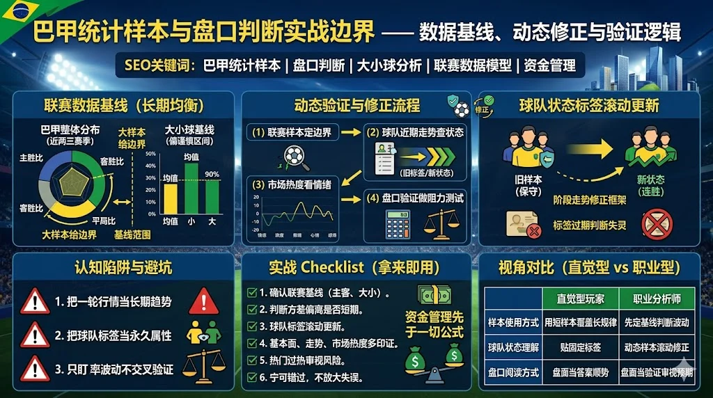 巴甲统计样本与盘口判断的实战边界