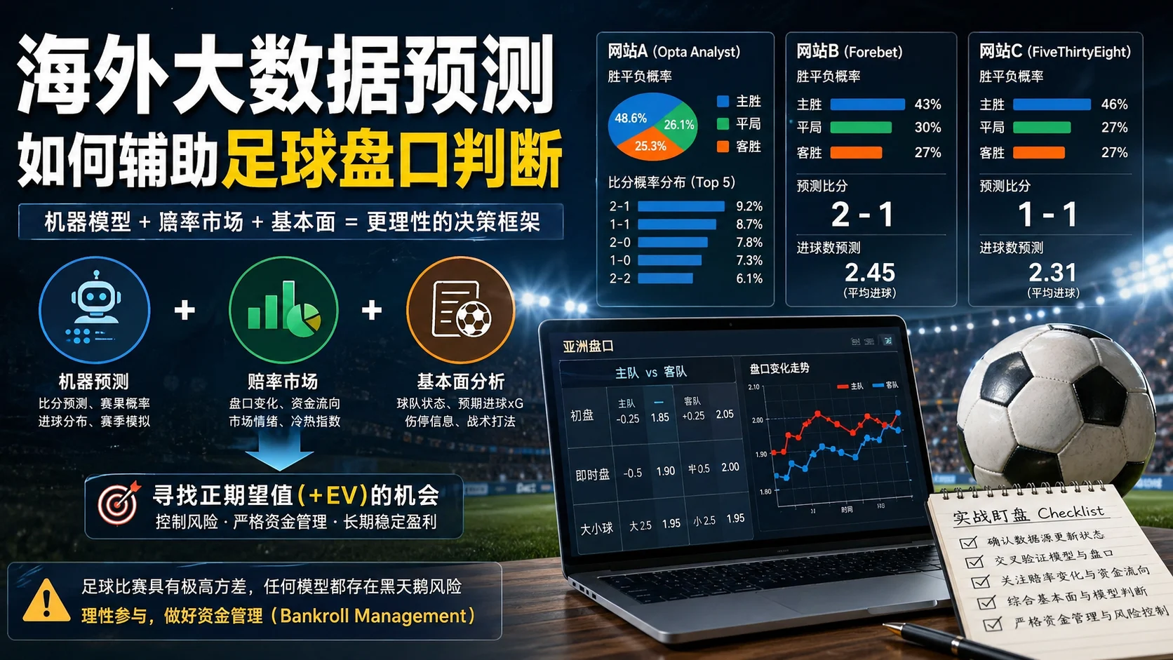 海外大数据预测如何辅助足球盘口判断