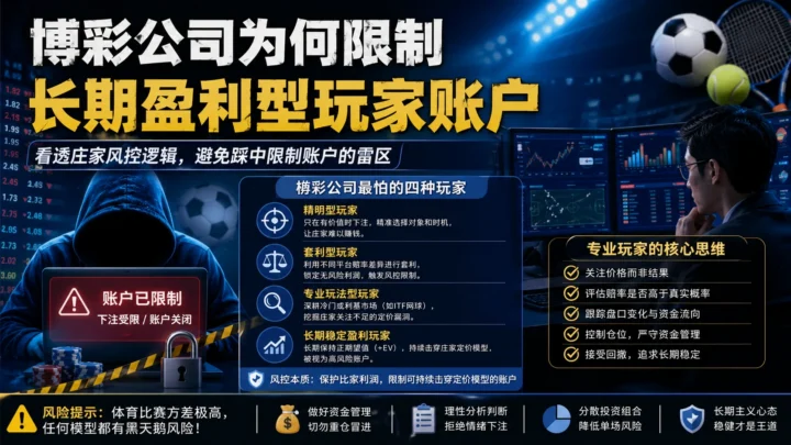 博彩公司为何限制长期盈利型玩家账户