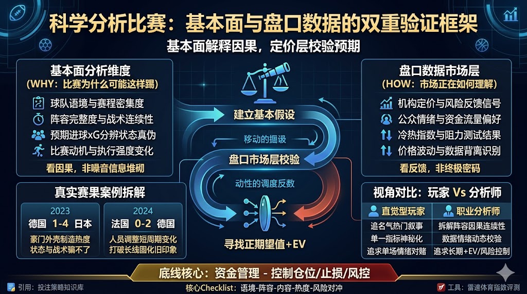 科学分析比赛：基本面与盘口数据的双重验证框架