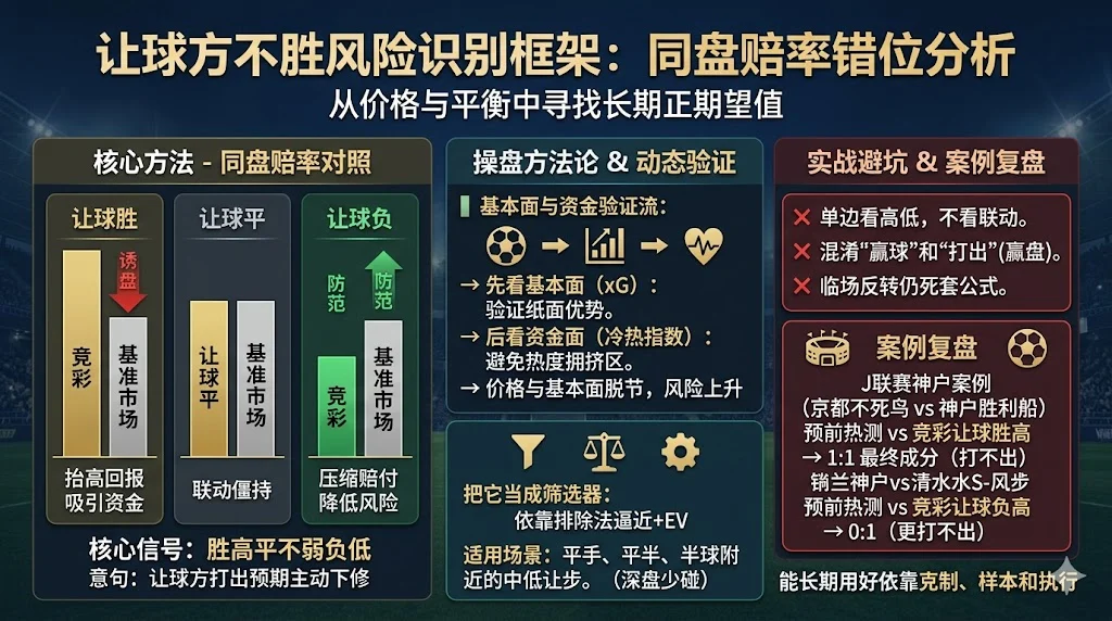 让球方能否打出：从同盘赔率错位识别不胜风险