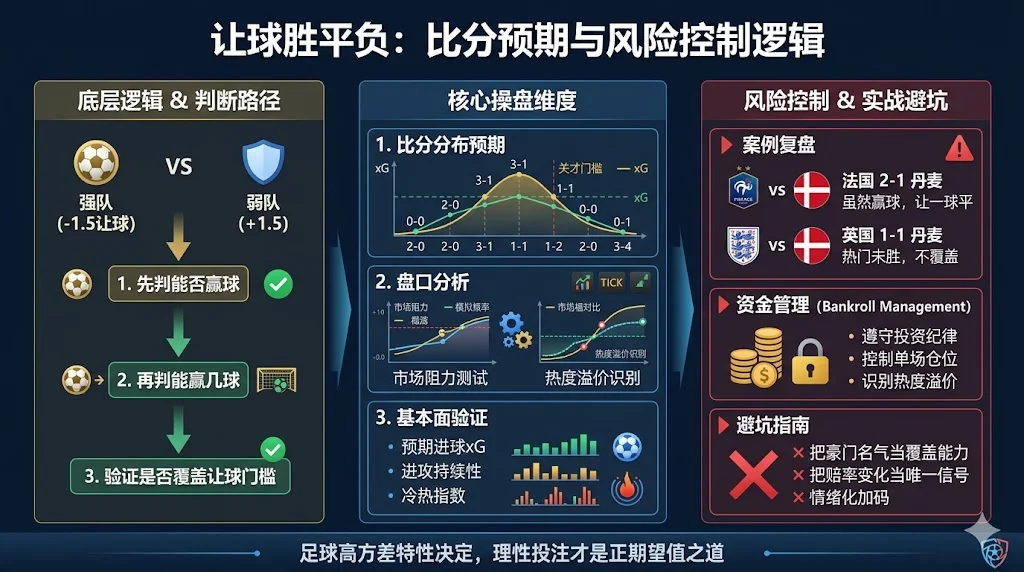 让球胜平负如何看懂比分预期与风险控制逻辑