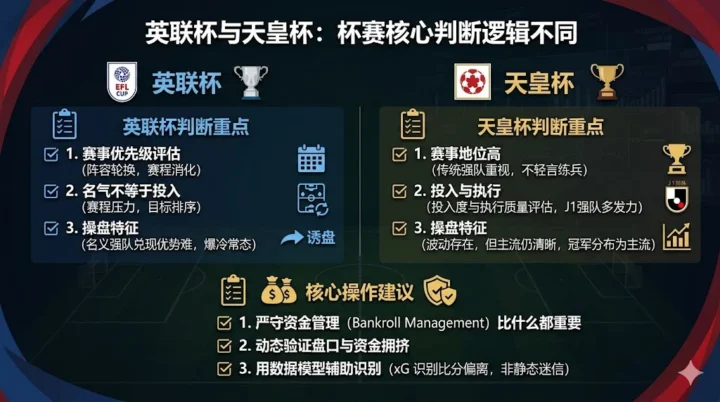 英联杯与天皇杯：同是杯赛为何判断逻辑不同