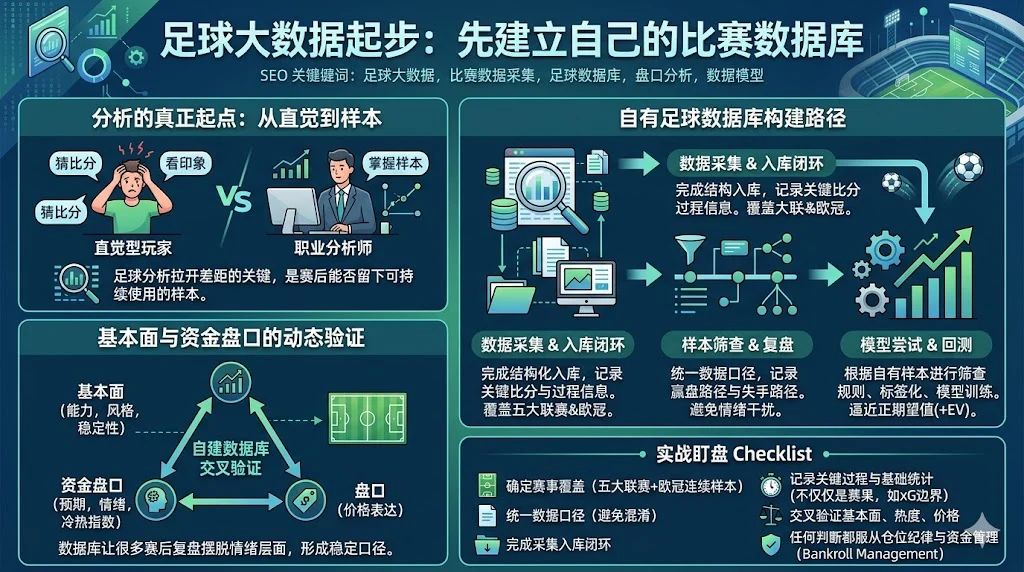 足球大数据起步:先建立自己的比赛数据库