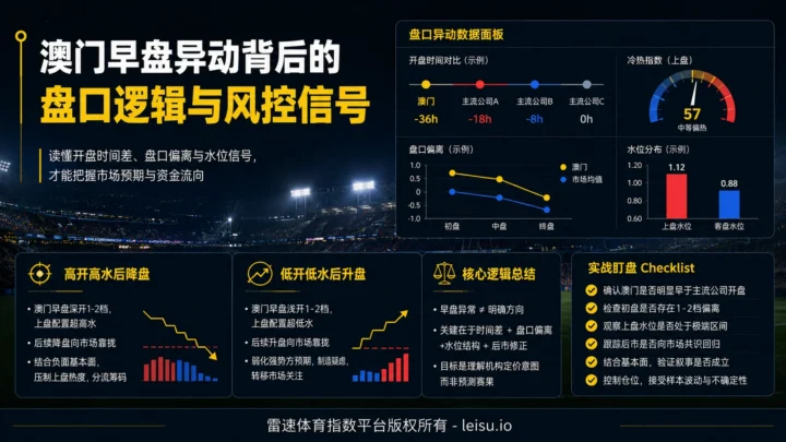澳门早盘异动背后的盘口逻辑与风控信号