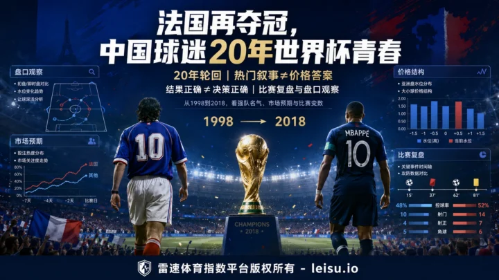 1998到2018法国再夺冠：中国球迷20年世界杯青春与盘口预期的变数
