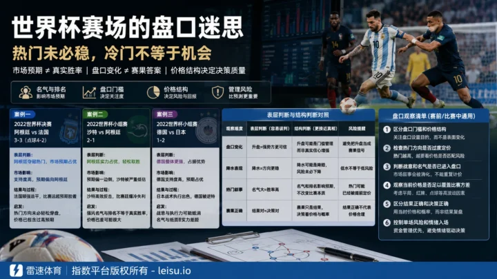 不了解世界杯怎么聊？从十大经典比赛看懂赛场走势与市场预期