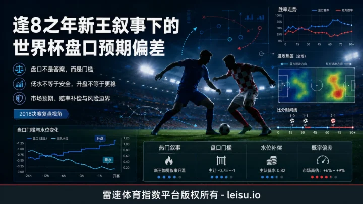 逢8之年新王叙事下的世界杯盘口预期偏差
