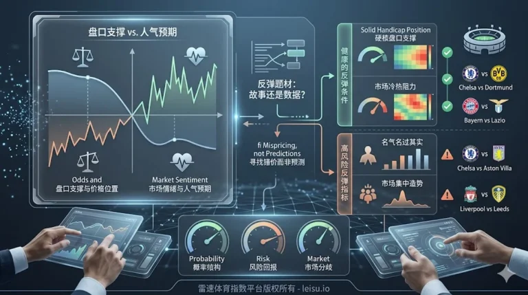 亟需反弹球队怎么判断，看盘口支撑而非情绪