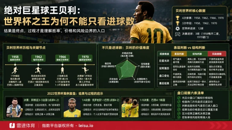 绝对巨星球王贝利：世界杯之王为何不能只看进球数