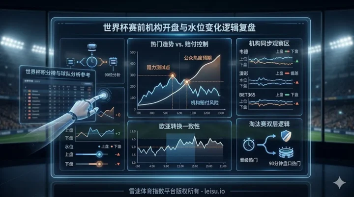 决战世界杯前先摸清机构开盘与水位变化习惯