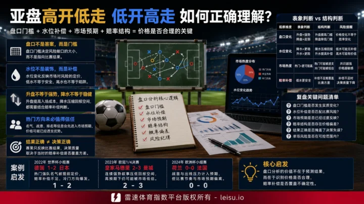 决战世界杯先看清亚盘开盘特点