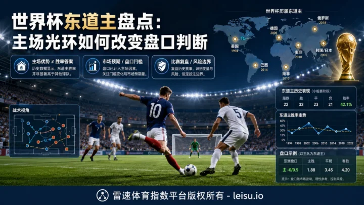 历届世界杯东道主盘点：主场光环如何改变盘口判断