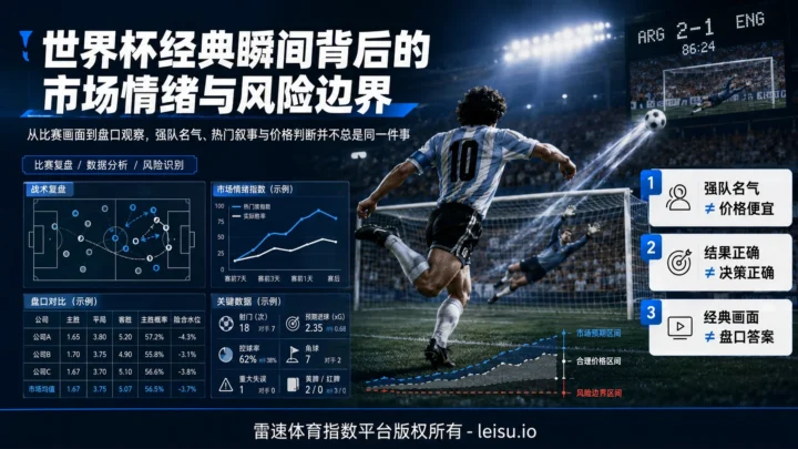 历数9届世界杯难忘瞬间：每张照片背后的市场情绪与风险边界