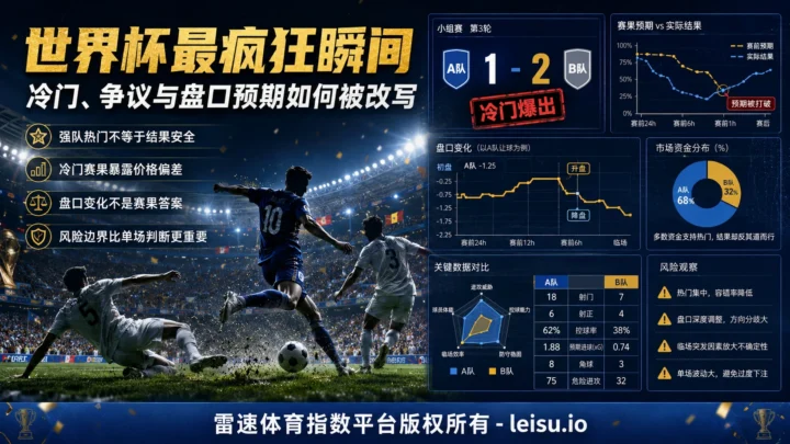 盘点世界杯史上最疯狂瞬间：冷门、争议与盘口预期如何被改写