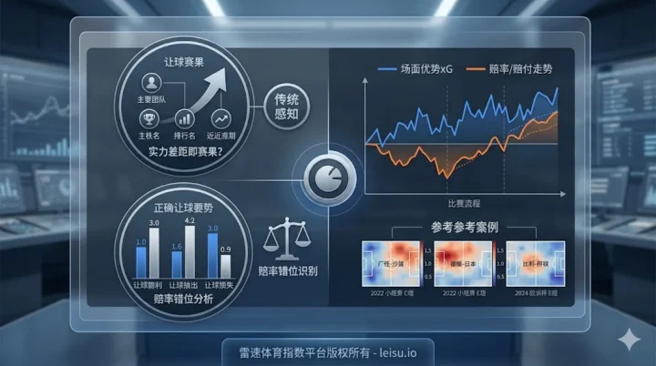 判断让球方能否赢球，先看赔率错位与赔付控制