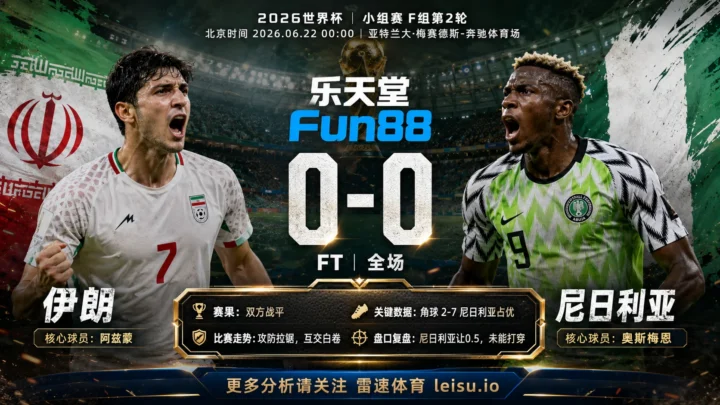 世界杯2014小组赛：伊朗 vs 尼日利亚 复盘｜90分钟互交白卷，压力留到终点