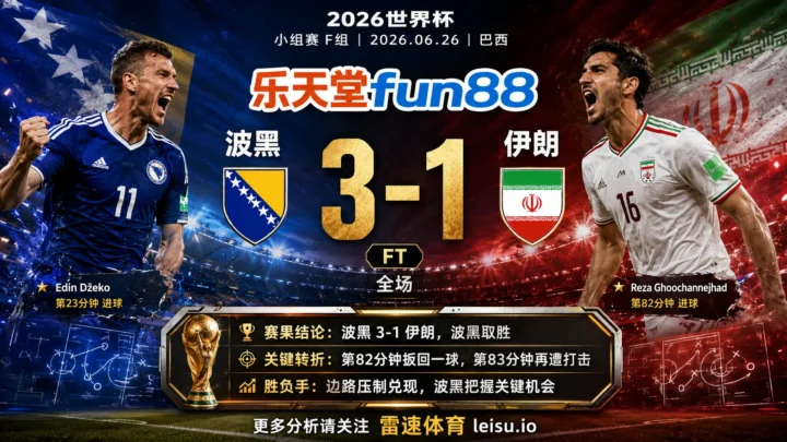 世界杯2014小组赛：波黑 vs 伊朗 复盘｜4个进球把强弱写到终场